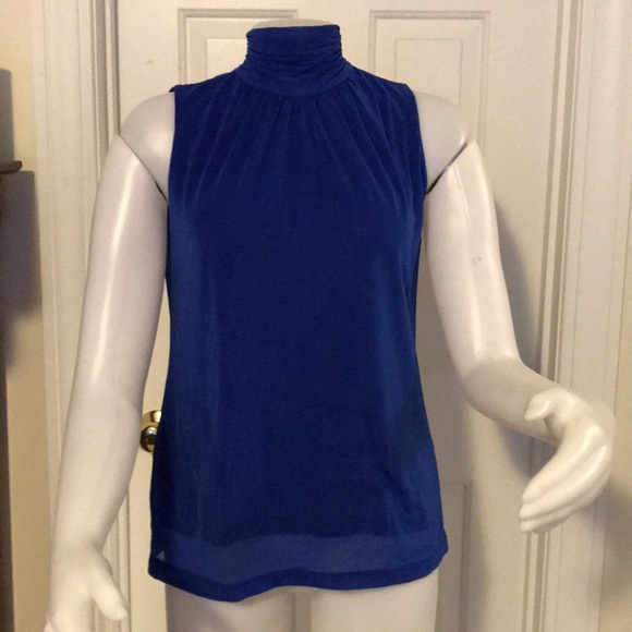 Worthington Tops - Electric Blue Shell size small